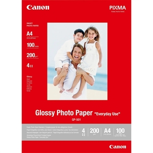 Canon GP-501 Glossy Photo 200g/m² - A4, 100 listov 