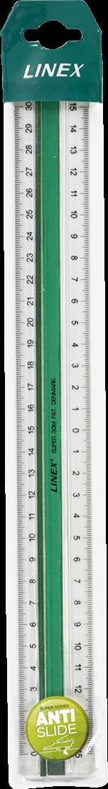 Linex superlineárna 30cm S30MM zelená