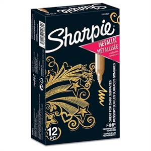 Sharpie Marker Metallic 1,4mm zlatá