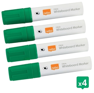 Nobo WB Marker Glide Jumbo skrá 10mm zelená (4)