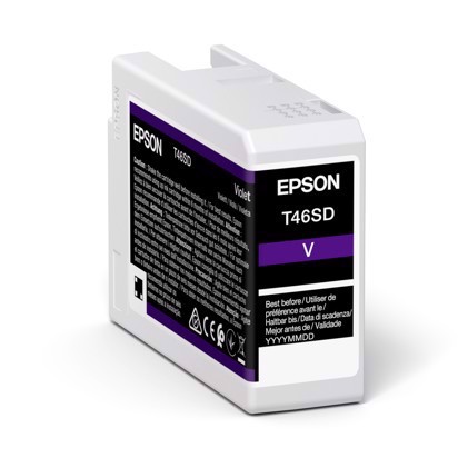 Epson Fialová 25 ml atramentová kazeta T46SD - Epson SureColor P700