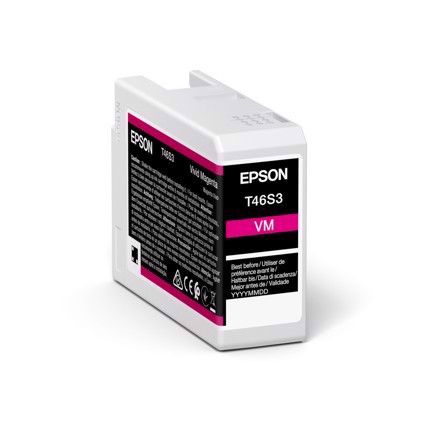 Epson Vivid Magenta 25 ml ink cartridge T46S3 - Epson SureColor P700

Epson žiarivá purpurová kazeta 25 ml T46S3 - Epson SureColor P700