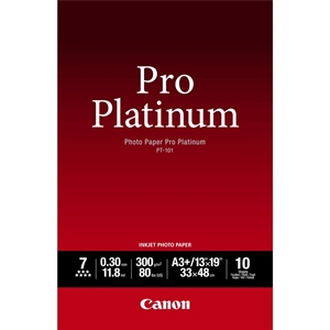 Canon Photo Paper Pro Platinum 300g/m² - A3+, 10 listov 