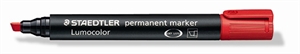 Staedtler Marker Lumocolor Perm slanted 2-5mm red