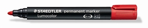 Staedtler Marker Lumocolor Perm round 2.0mm red