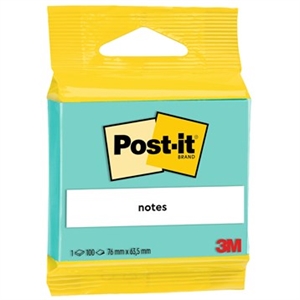 3M Post-it zelený 63,5 x 76 mm, 100 listov