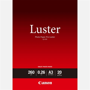 Canon Photo Paper Pro Luster 260g/m² - A3, 20 listov 