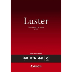 Canon Photo Paper Pro Luster 260g/m² - A3+, 20 listov 