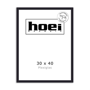 Drevený rám na fotografie a plagáty 30 x 40 - PLEXI cm
