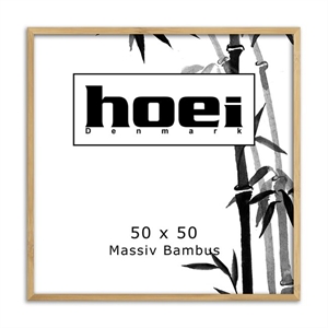 Bambusový rám na obrazy a plagáty 50 x 50 cm