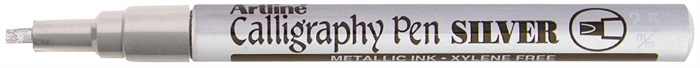 Artline Metallic Calligraphy 993 strieborne