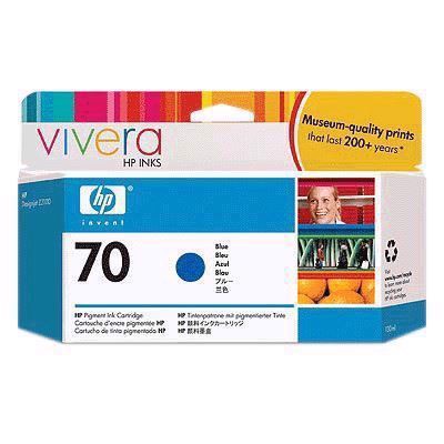 HP 70 - 130 ml modrá atramentová kazeta