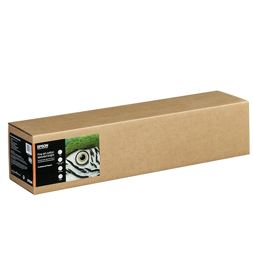 Epson Fine Art Cotton Textured Bright II 300 g/m², 24" x 15 metrov