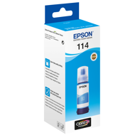 Epson 114 EcoTank fľaška s azúrovým atramentom