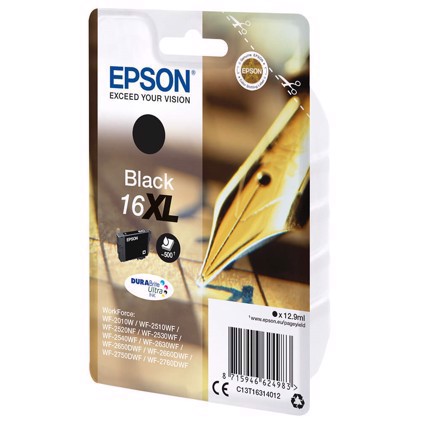 Epson T1631 čierna atramentová kazeta XL