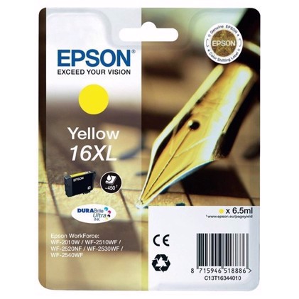 Epson T1634 Žltá inková kazeta XL