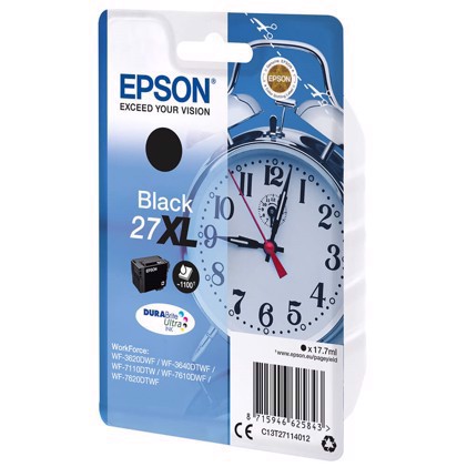 Epson T2711 Čierna atramentová kazeta XL