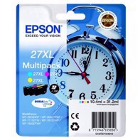 Epson T2715 3-farebný multipack veľká náplň atramentového kartridža.