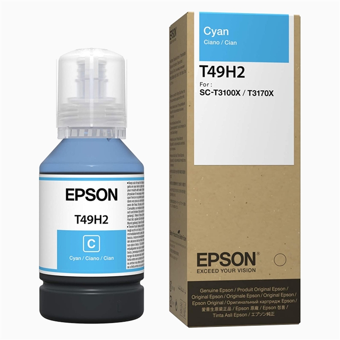 Epson SC-T3100x Azúrová 140ml T49H