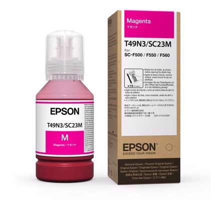 Epson Dye Sublimation ink (T49N3) - Magenta 140 ml pre Epson F100 & F500