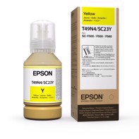 Epson Dye Sublimácia atramentu (T49N4) - Žltá 140 ml pre Epson F100 & F500