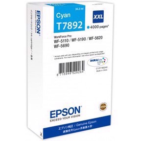 Epson T7892 Modrá inková kazeta XXL.