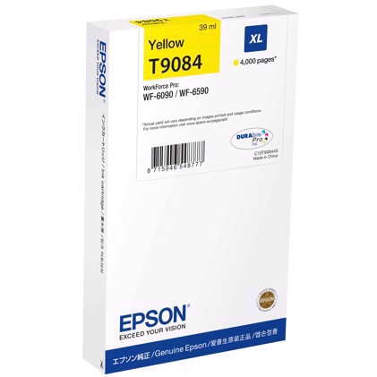 Espon WorkForce Yellow náplň XL - Epson T9084