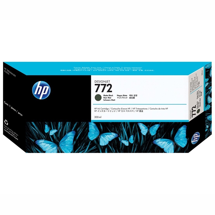 HP 772 matný čierny inkoustový kazeta, 300 ml