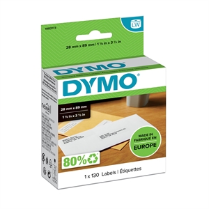 Dymo LabelWriter etikety 28 x 89 mm, 1 x 130 ks.