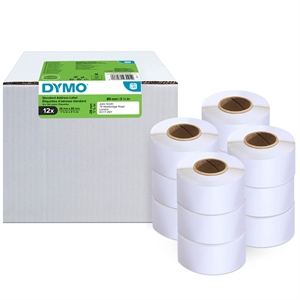 Dymo DYMO LabelWriter 28 mm x 89 mm štandardná veľkosť adries mm, 12 balení