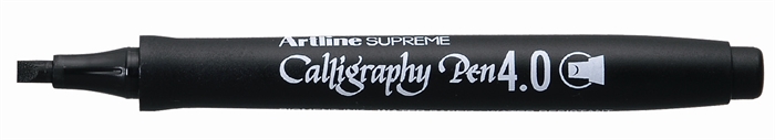 Artline Supreme Calligraphy Pen 4 - čierna.