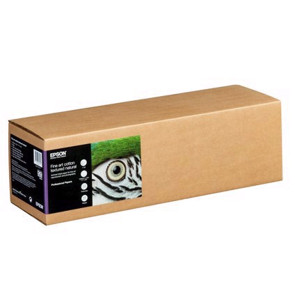 Epson Fine Art Cotton Textured Natural 300 g/m2 - 17" x 15 metra 