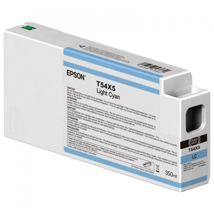 Epson Světle Azurová T54X5 - 350 ml náplň do tlačiarne