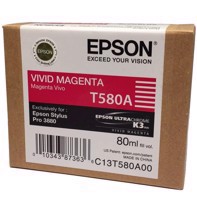 Epson Živá Purpurová 80 ml kazeta s atramentom T580A - Epson Pro 3880