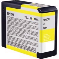 Epson Yellow 80 ml atramentová kazeta T5804 - Epson Pro 3800 a 3880