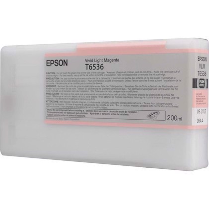 Epson Vivid Light Magenta T6536 - 200 ml atramentová cartridges pre Epson Pro 4900