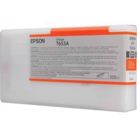 Epson Orange T653A - 200 ml atramentová kazeta pre Epson Pro 4900