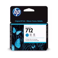 HP 712 29-ml modrý inkoustový kazetový cartridge pre tlačiarne DesignJet