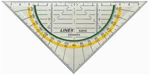 Linex geometrický trojuholník Super série 16cm S2616