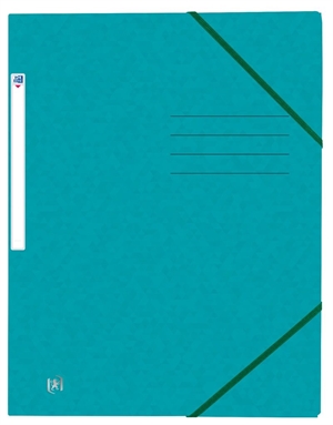 Oxford File + Samlemapa A4, Aqua