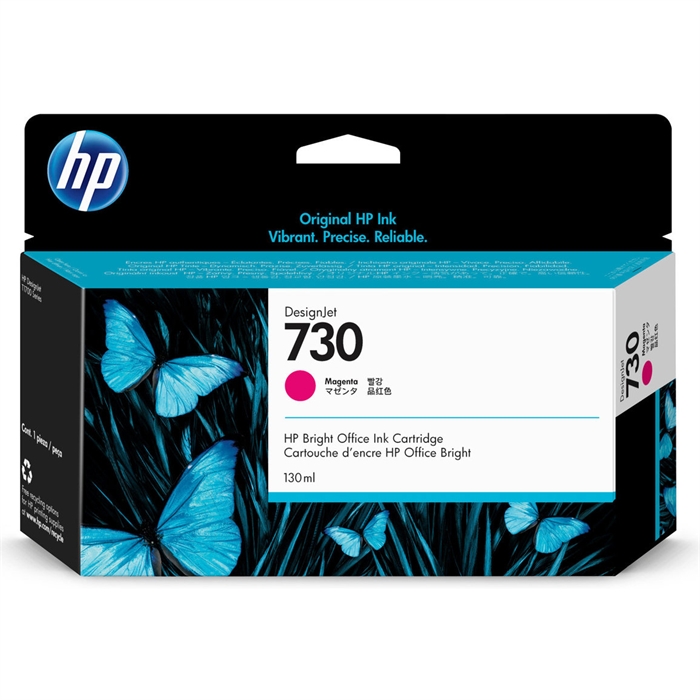 HP 730 130-ml Magenta DesignJet kartuša s črnilom