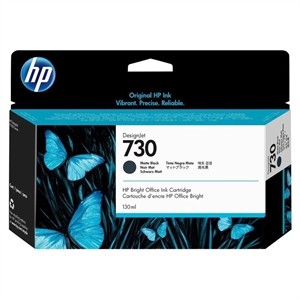 HP 730 130-ml matná čierna náplň DesignJet