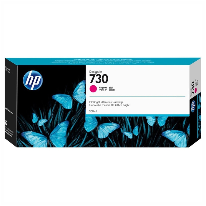 HP 730 300-ml Magenta DesignJet ink cartridge