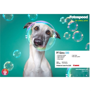 Fotospeed PF Gloss 190 g/m² - 17" x 30 metra 