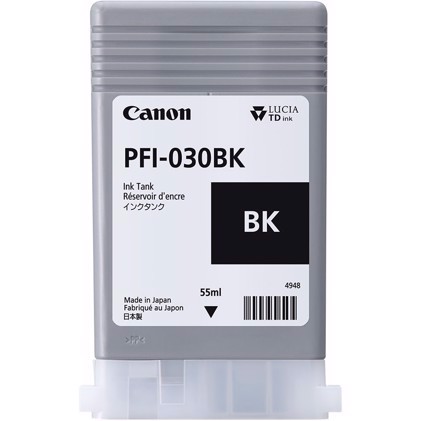 Canon Black PFI-030BK - 55 ml atramentová kazeta