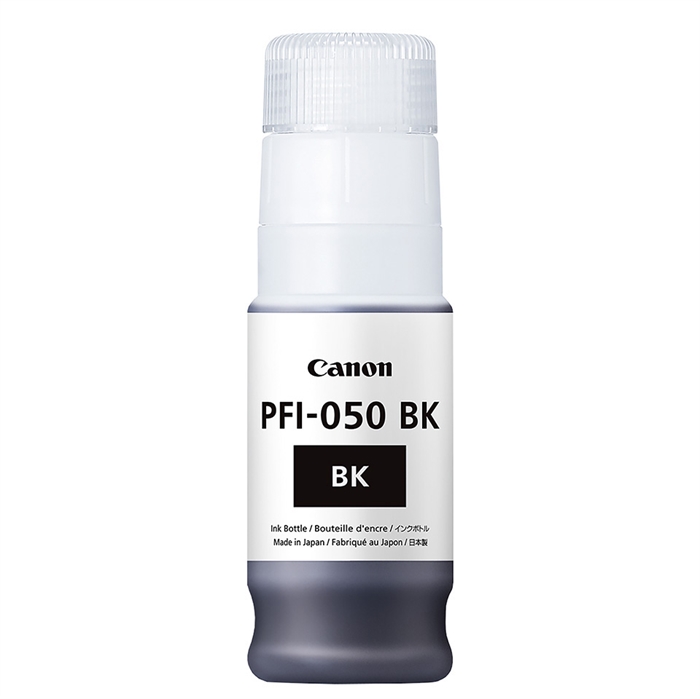 Canon PFI-050 BK Čierna, 70 ml fľaša s atramentom