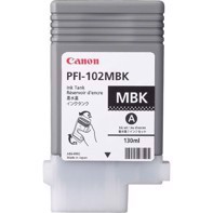 Canon Matná čierna PFI-102MBK - 130 ml inková kazeta