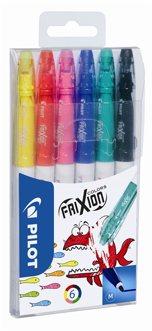 Pilot Frixion Colors 0,7, sadu farieb (6)