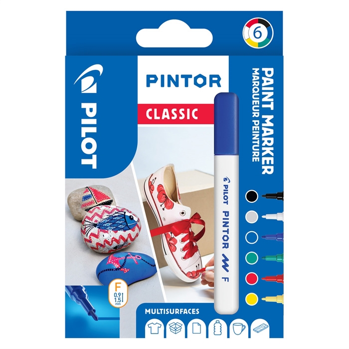 Pilot Marker Pintor Fine Classic 1,0 ks (6)