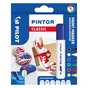 Pilot Marker Pintor Medium Classic 1,4, 6 kusov